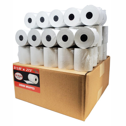 Rollos de papel térmico para recibos de 3-1/8