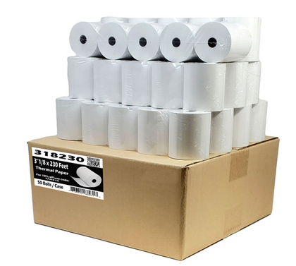 (318230) Papel térmico para recibos de 3-1/8