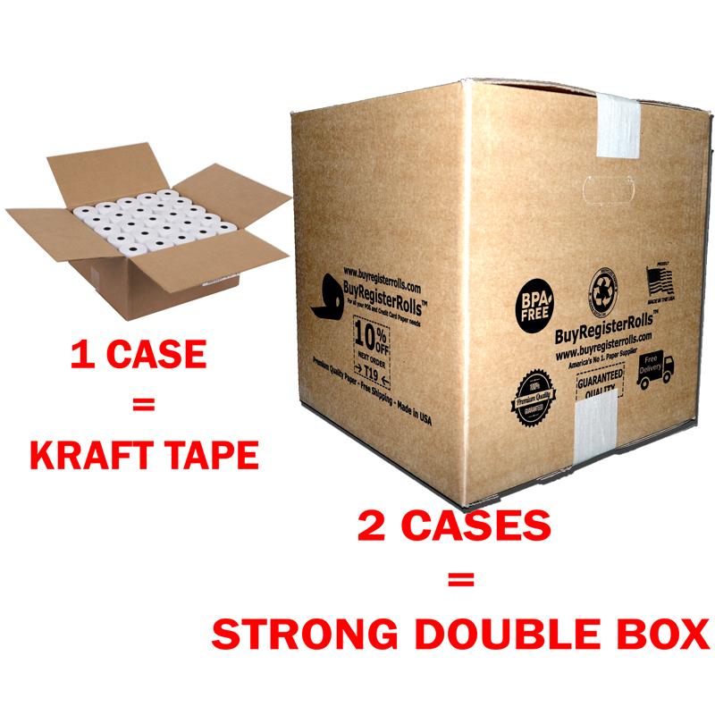 3 1/8 x 230 thermal paper roll 500 Rolls pack Premium - BPA FREE - Amazon Shipping 5-8 Business Days