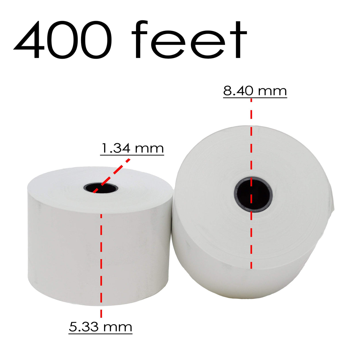 2-1/4 x 85 Thermal Receipt Paper Rolls (50 Pack) for Cash Registers 2-1/4 x 85 Thermal Receipt Paper Rolls (50 Pack) for Cash Registers