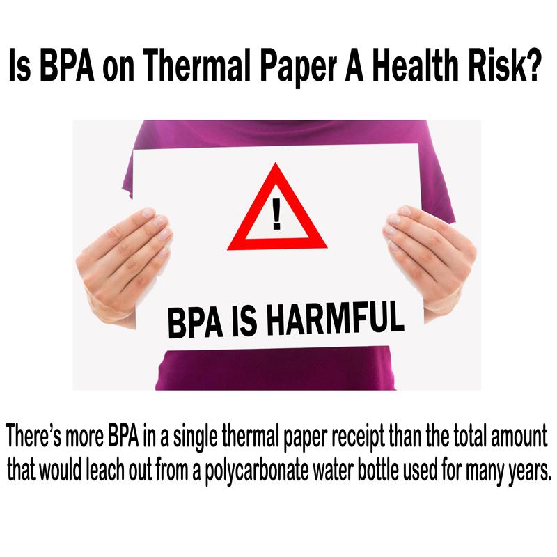 3 1/8 x 230' thermal receipt paper 50 rolls - BPA Free Paper